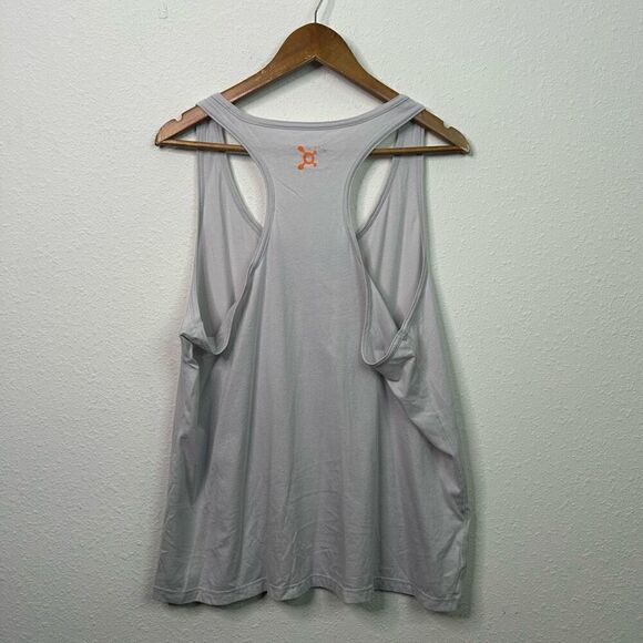 Orange Theory OTF Logo Gray Racerback Cotton Tank Top Women's Size‎ XXL - Picture 7 of 13